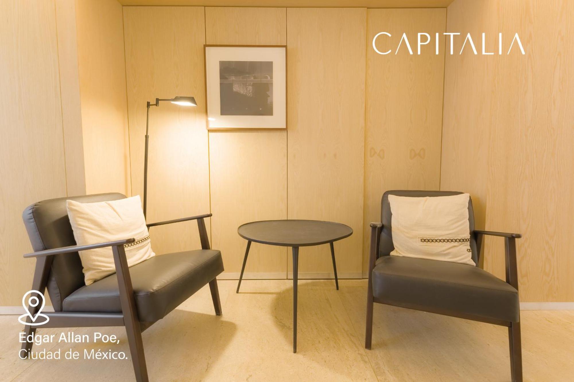 Capitalia - Luxury Apartments - Edgar Allan Poe Mexiko-Stadt Exterior foto
